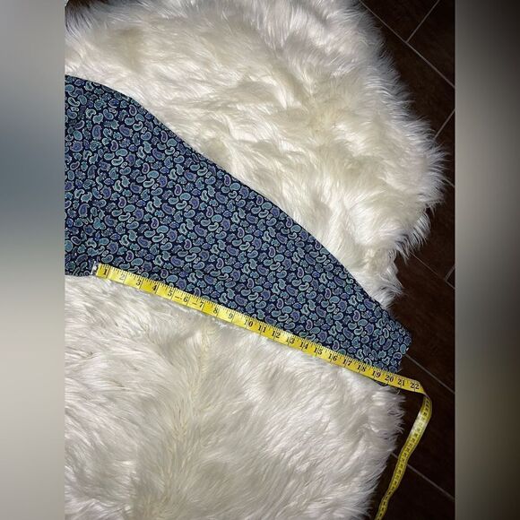 Alan Flusser paisley print button down sz XL - Picture 7 of 7